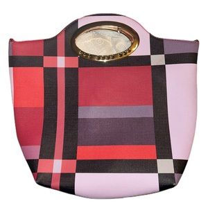 NWOT Clutch Purse- Red and Pink